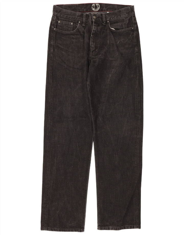 Murphy & Nye Straight Jeans til mænd W34 L33 Sort bomuld