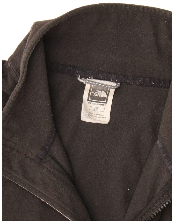 The North Face Herre Fleecejakke UK 40 Stor Sort Polyester