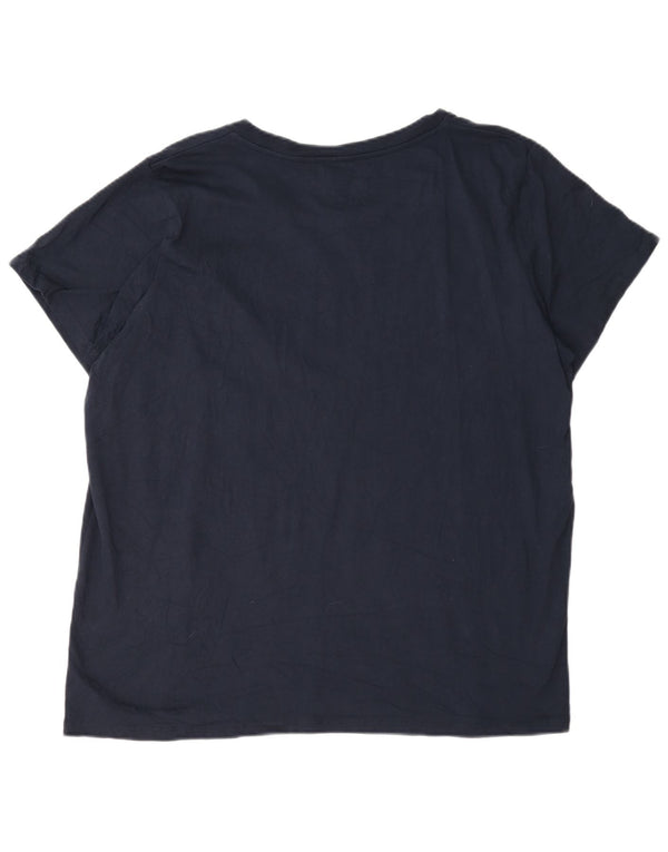 Levi's Herre grafisk T-shirt top 2XL marineblå