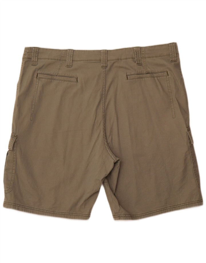 WRANGLER Herre Cargo Shorts W40 XL Khaki Bomuld