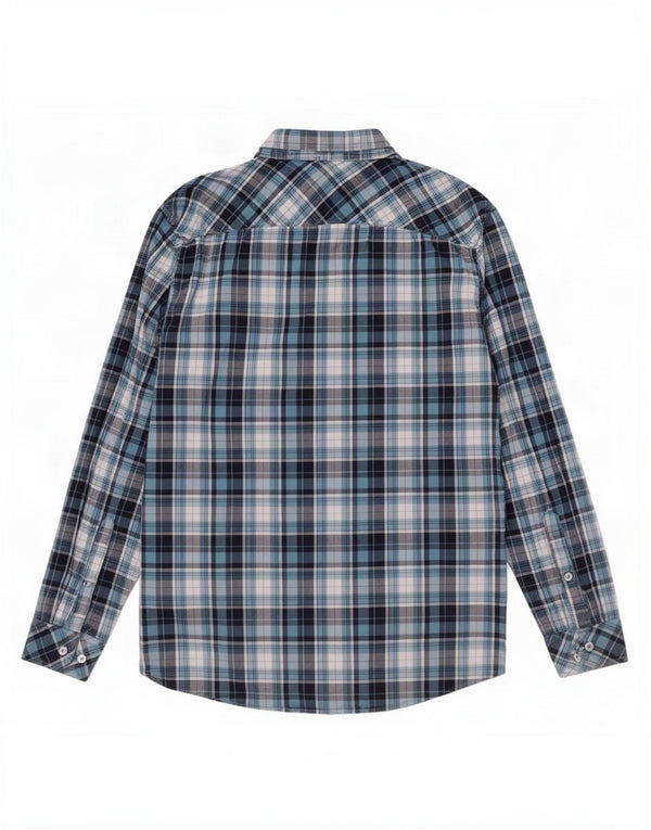 Joules Mens Classic Fit Shirt XL Blue Check Cotton