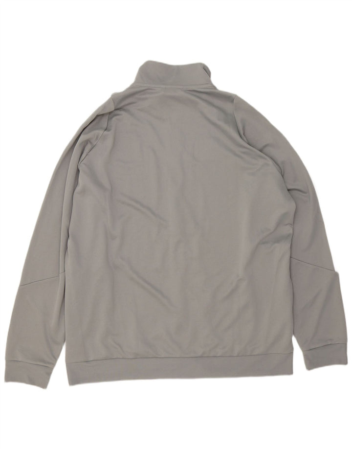Adidas Herre Aeroready Træningsdragt Top Jakke 2XL Grå Colourblock Polyester
