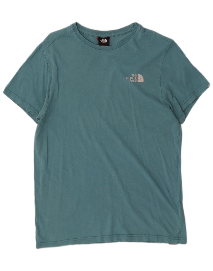 The North Face Herre T-Shirt Top Lille Blå Bomuld