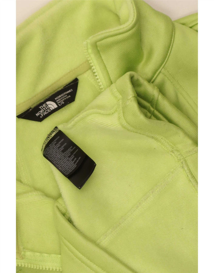The North Face Dame træningsdragt Topjakke UK 14 Stor Grøn Polyester