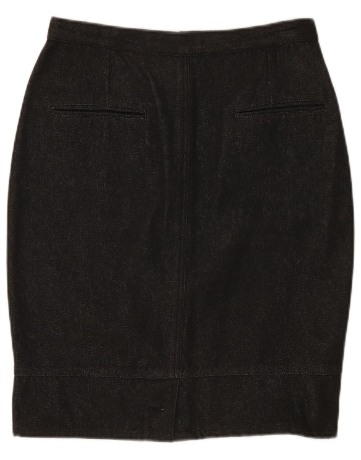 Giorgio Grati Dame Denim Nederdel IT 44 Medium W28 Sort