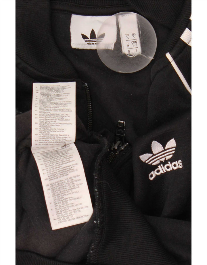 Adidas Træningsdragt til mænd, topjakke, lille sort polyester