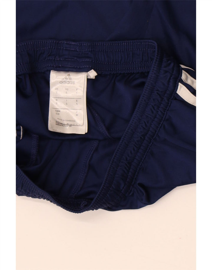 Adidas Herre Climalite Sportshorts Small Navy Blue Colourblock Polyester