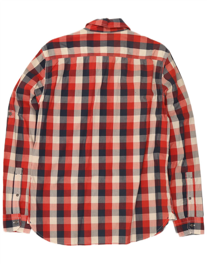Levi's Herre Slim Fit skjorte Medium Rød Gingham Bomuld
