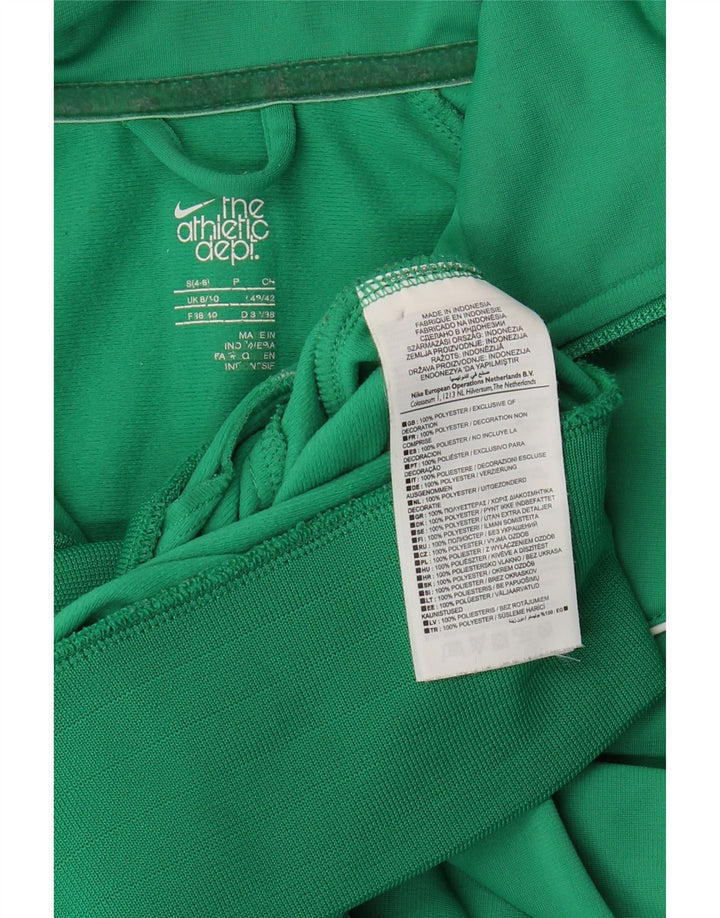 Nike træningsdragt topjakke til kvinder UK 8/10 Lille grøn polyester