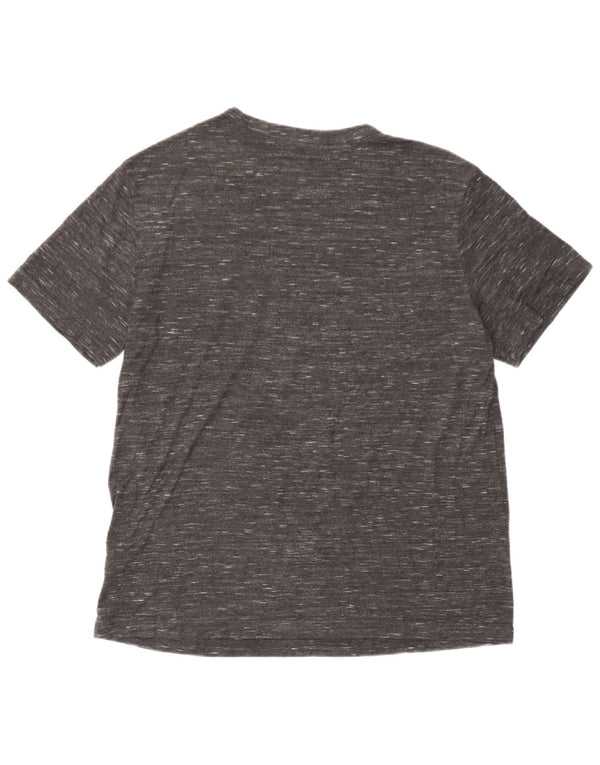 Lee Herre T-shirt Top Medium Grey Flecked Bomuld
