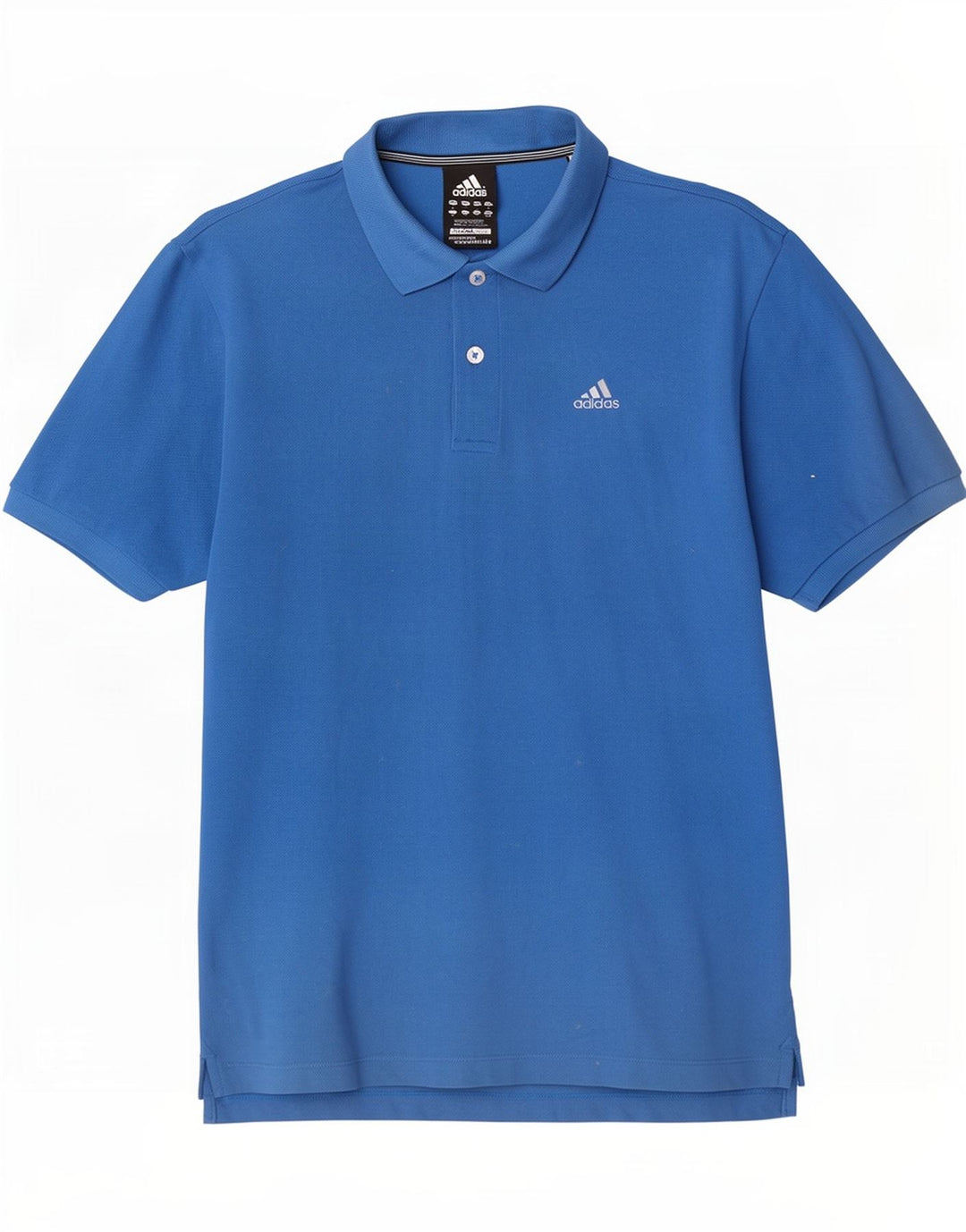 Adidas Herre Clima 365 Polo Shirt Medium Blue Bomuld