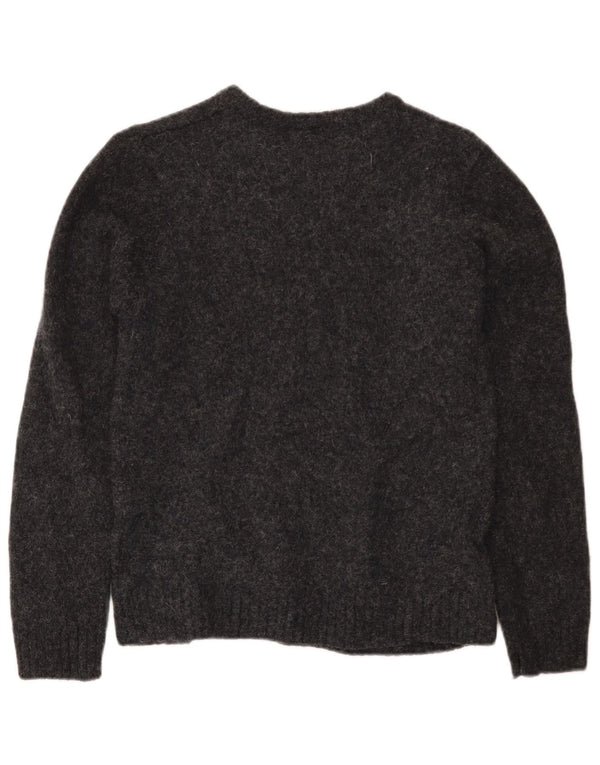 Carhartt drenge sweater med rund hals 7-8 år mellemgrå uld
