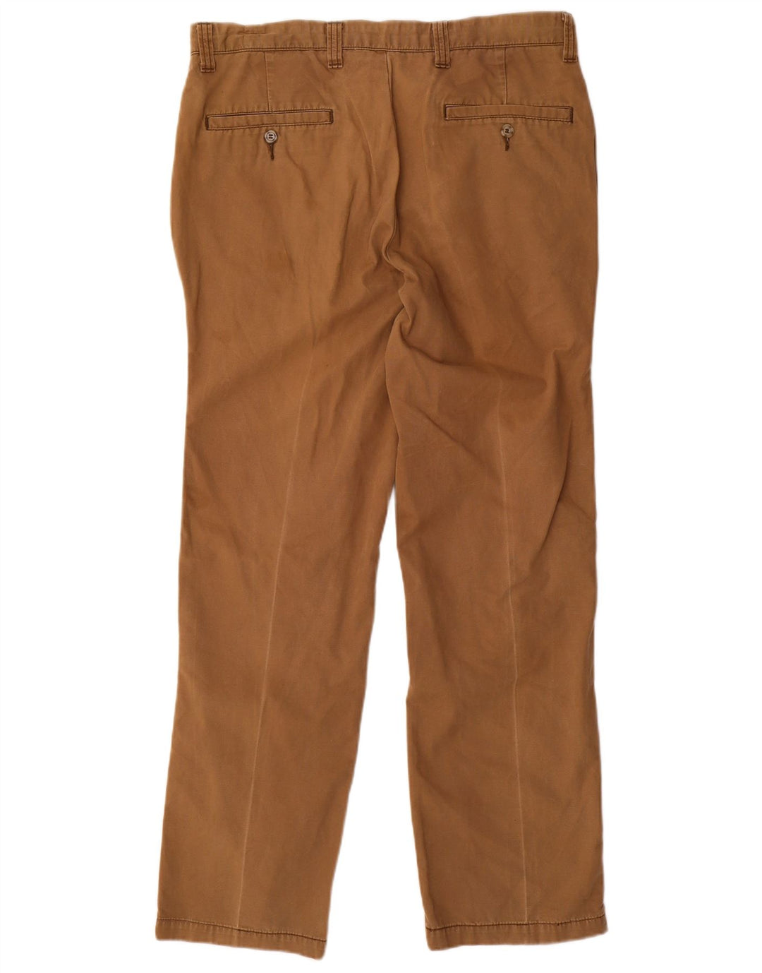DOCKERS Herre Classic Fit Straight Chino Bukser W34 L32 Beige Bomuld