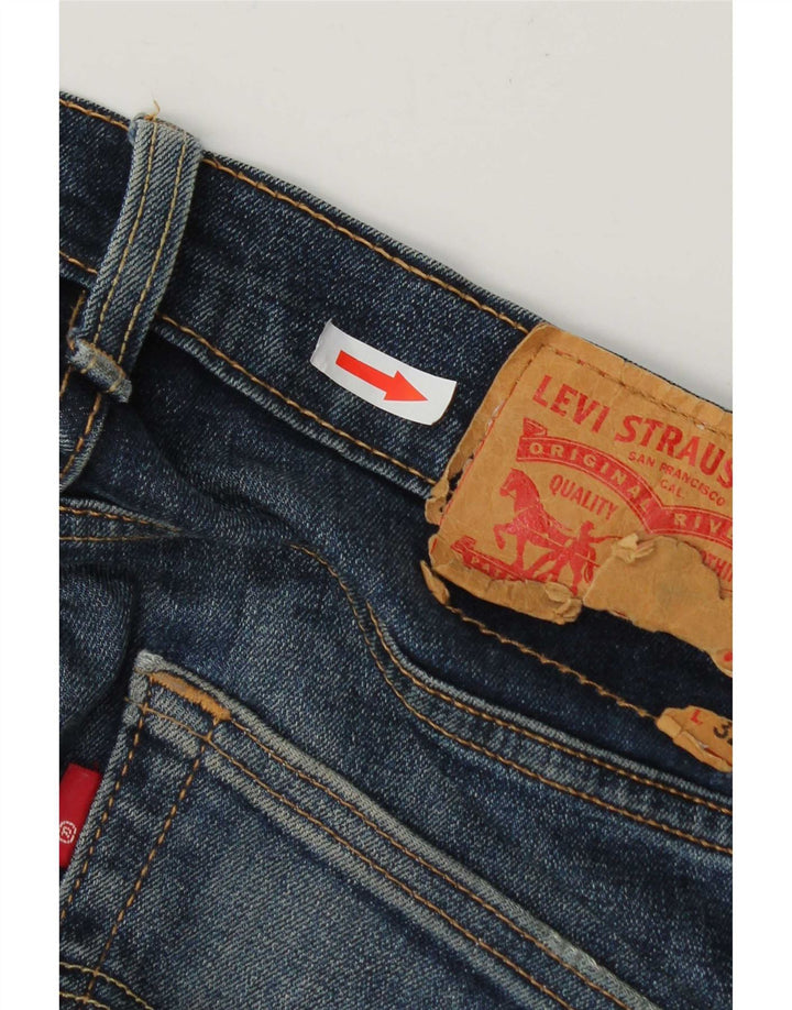 Levi's Slim Jeans til mænd W28 L28 blå bomuld