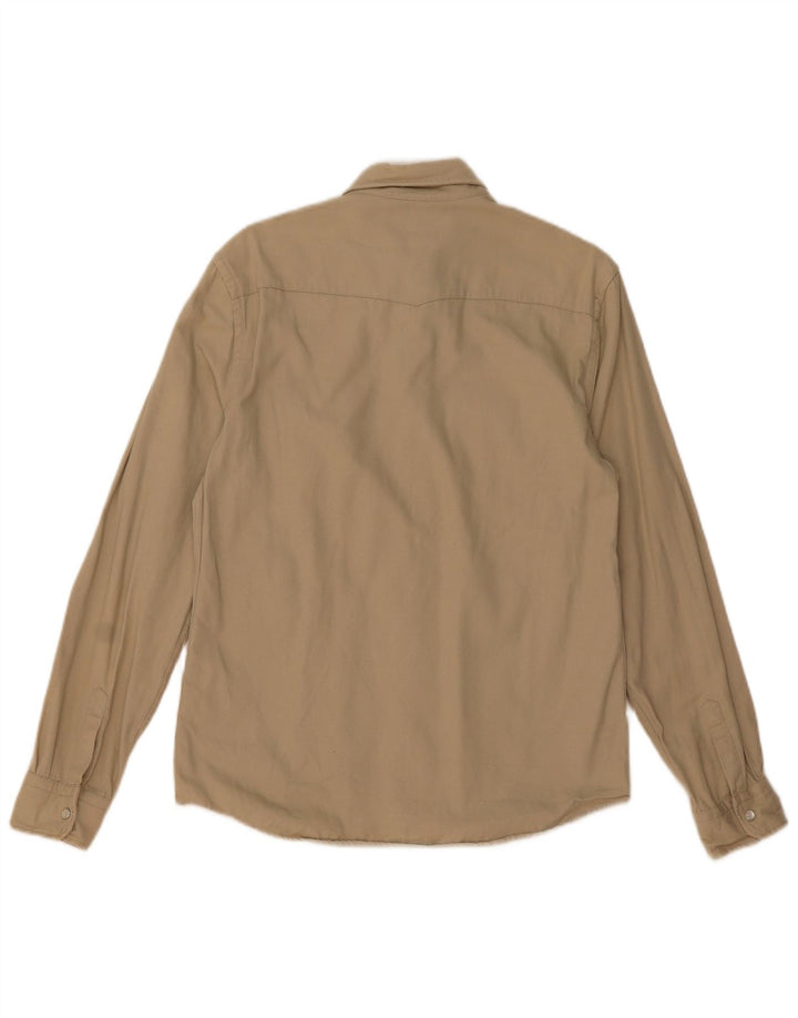 Reiss Herre Regular Fit skjorte Medium Beige Bomuld