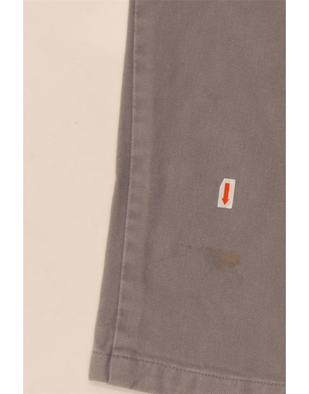 Valentino Straight Jeans til mænd W34 L26 Grå bomuld