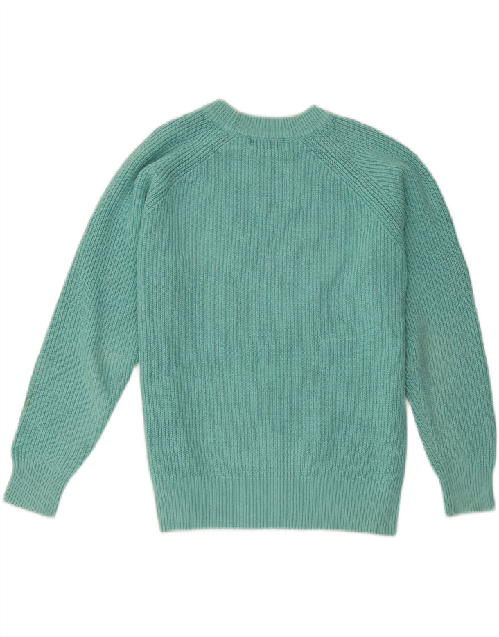 Marks & Spencer Dame sweater med rund hals DK 14 Medium Turkis
