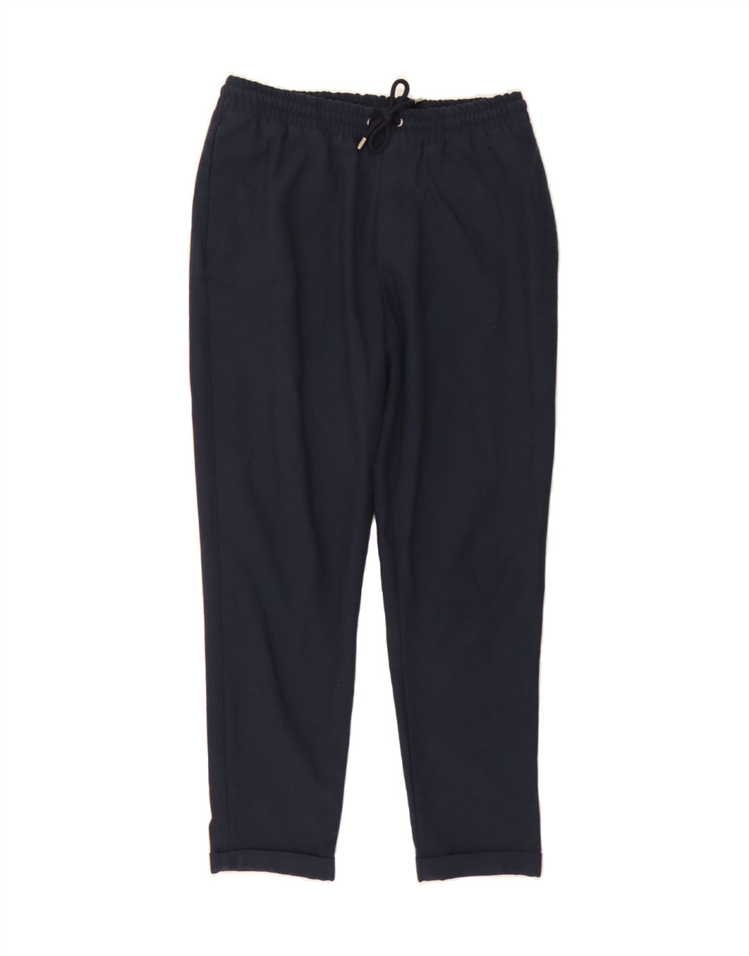 ZARA Womens Tracksuit Trousers UK 12 Medium  Navy Blue Polyester Vintage Zara and Second-Hand Zara from Messina Hembry 