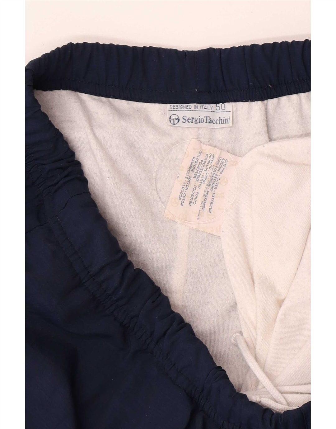 Sergio Tacchini Herre træningsdragt Bukser Jogger IT 50 Medium Navy Blue