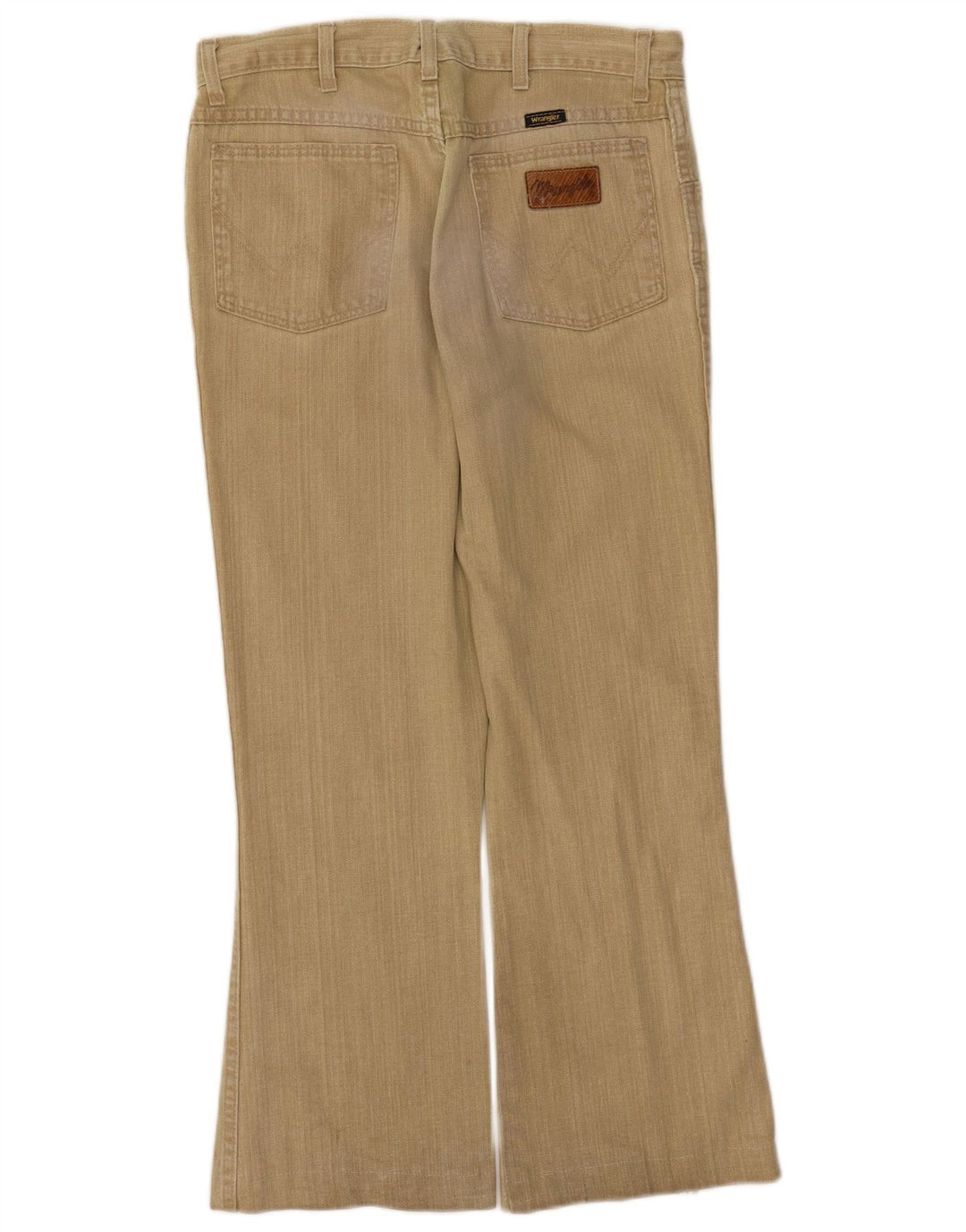 Wrangler Herre Bootcut Jeans W31 L27 Beige Bomuld