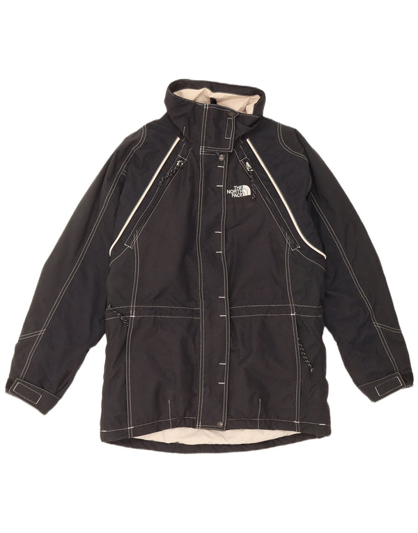 The North Face Dame Petite Loose Fit Skijakke UK 10 Small Black Nylon