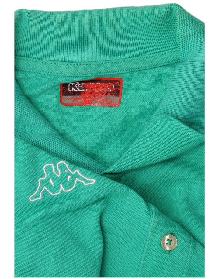 Kappa Polo Shirt til mænd, stor grøn
