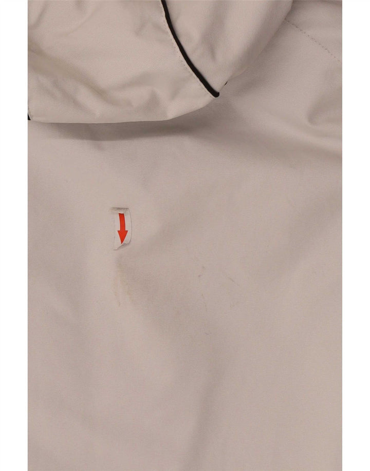 Brugi hættejakke til kvinder UK 14 Medium Hvid polyamid