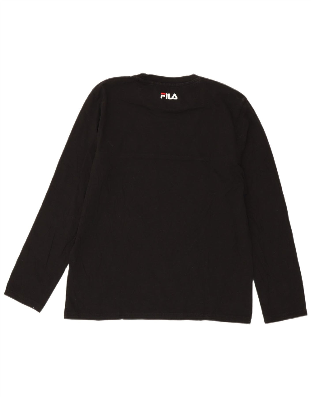 FILA Herre Top Langærmet Medium Sort Bomuld