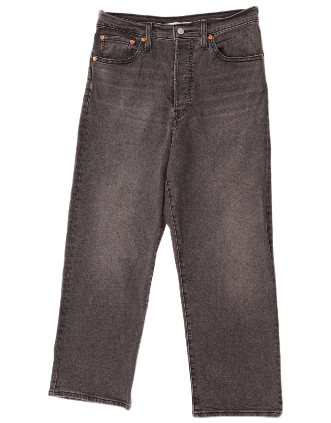 Levi's Straight Jeans til mænd W30 L27 Grå bomuld