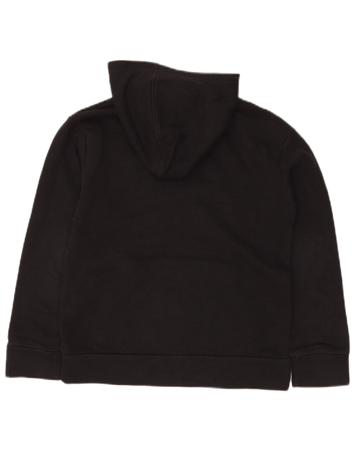 PUMA Grafisk hættetrøje til drenge 10-11 år Mellem sort plettet