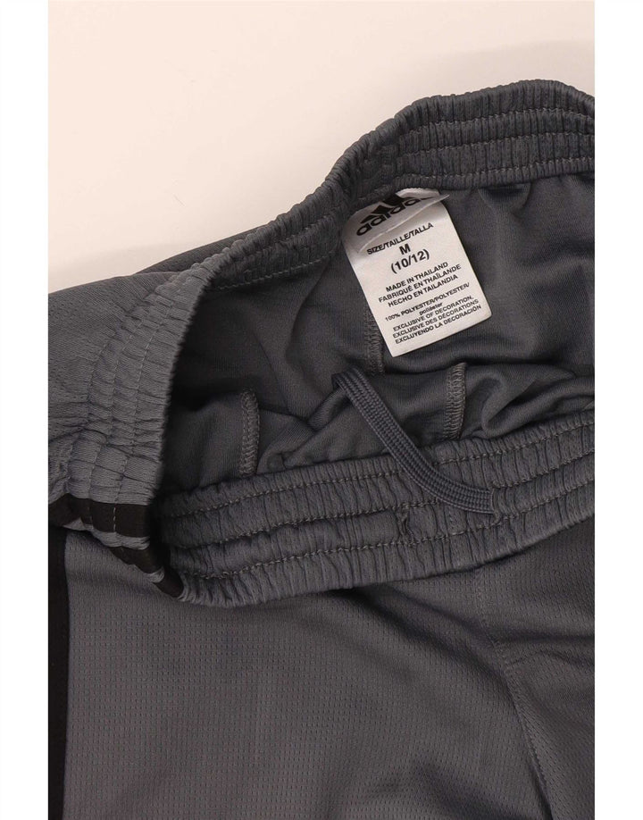 Adidas Boys Sports Shorts 10-11 år Medium Grey Polyester