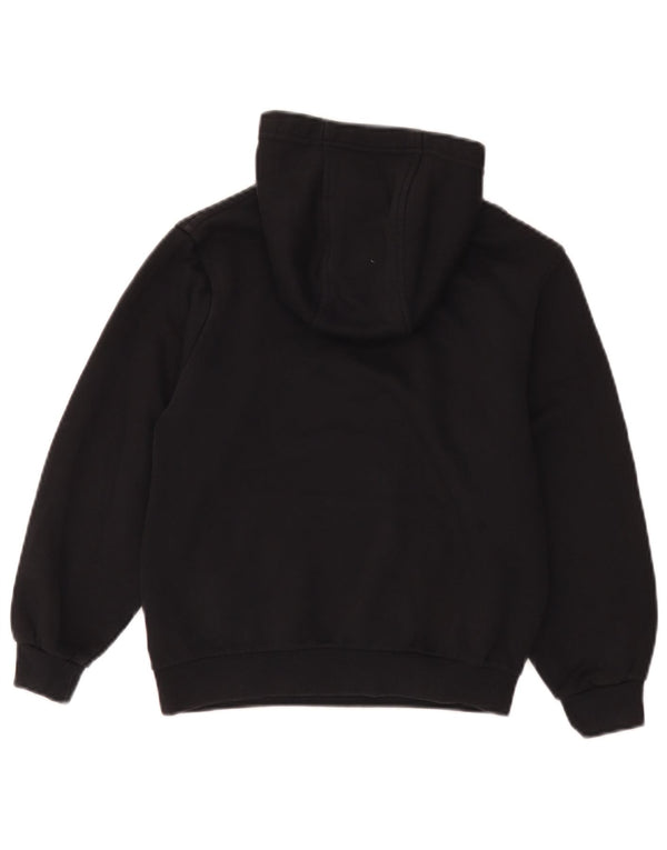 Nike Boys Hoodie Jumper 10-11 år Medium Sort Bomuld