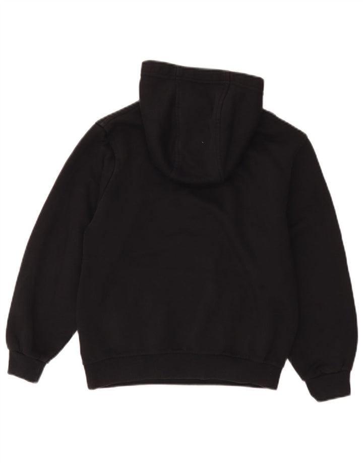 Nike Boys Hoodie Jumper 10-11 år Medium Sort Bomuld