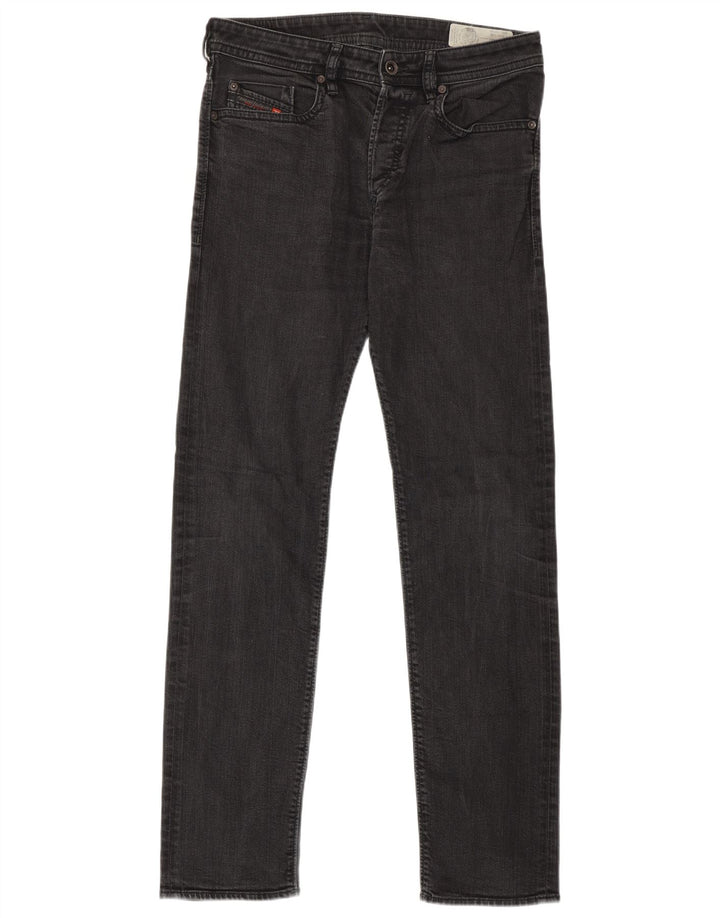 Diesel Herre Slim Jeans W30 L31 Sort Bomuld
