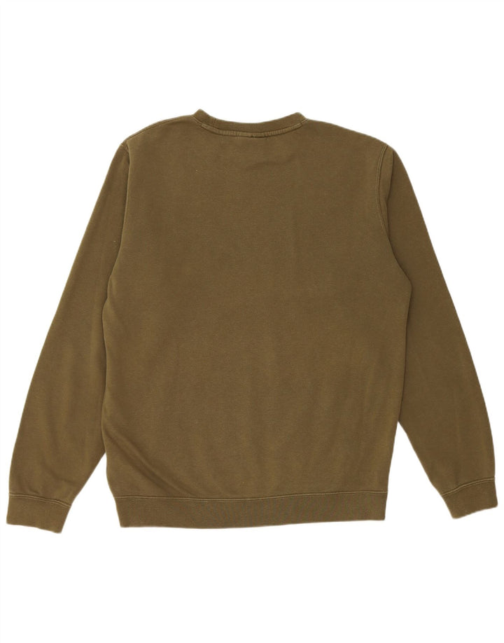 Nike Herre grafisk sweatshirt Jumper Medium Khaki Bomuld