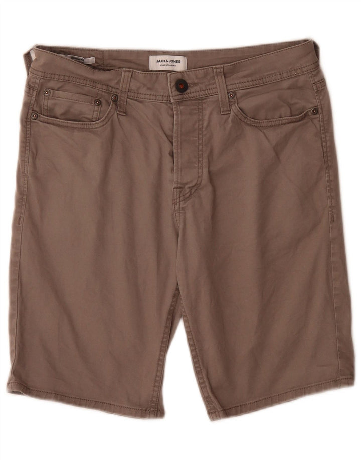 Jack & Jones Herre Casual Shorts Små W29 Grå Bomuld