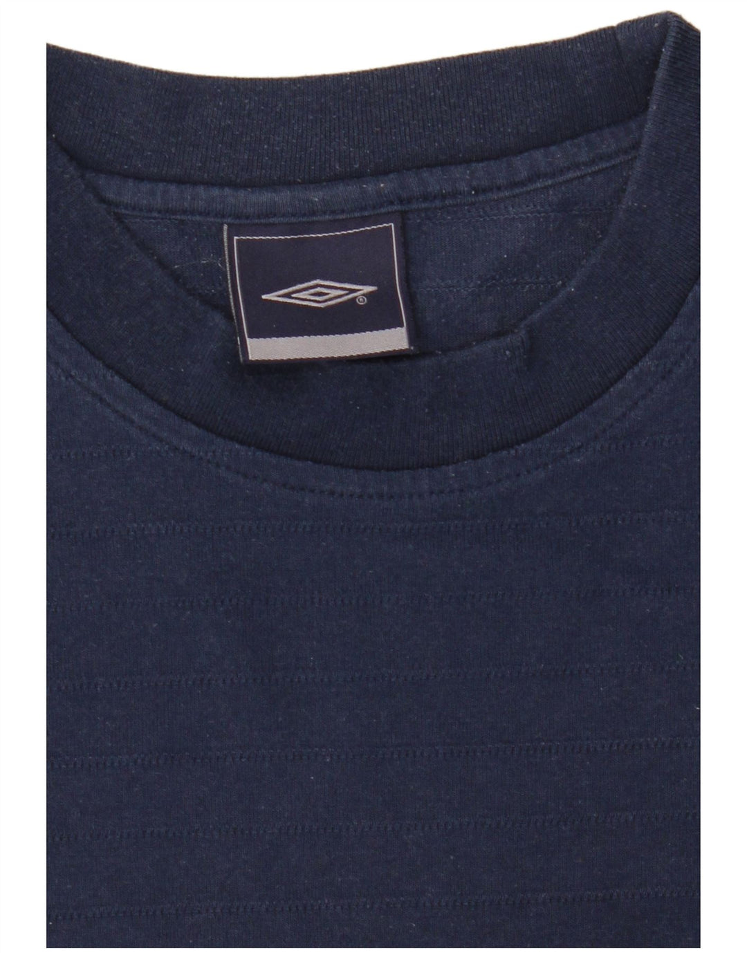 Umbro Herre T-Shirt Top Medium Marineblå Polyester
