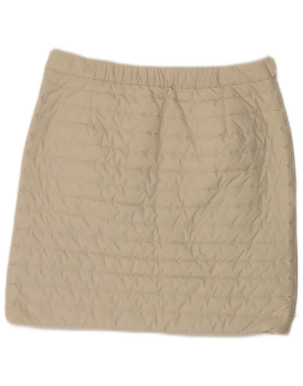 Jack Wolfskin Dame polstret A-line nederdel UK 10/12 Medium W30 Off White