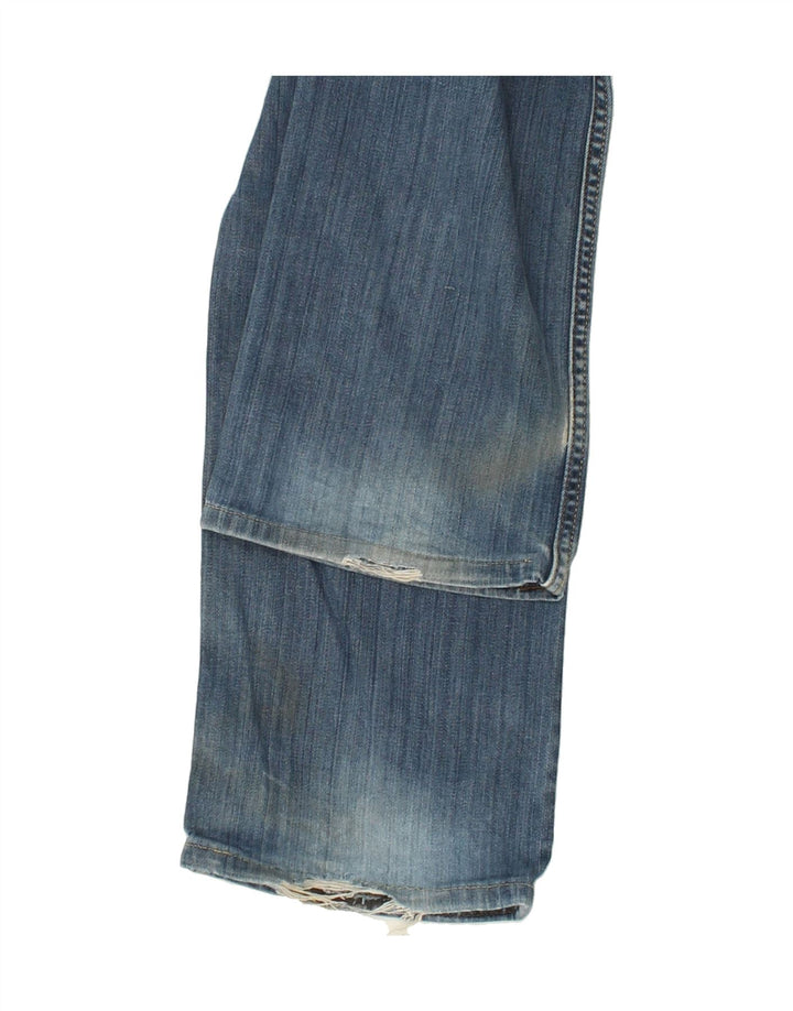 LEVI'S Straight jeans til mænd W38 L32 blå bomuld