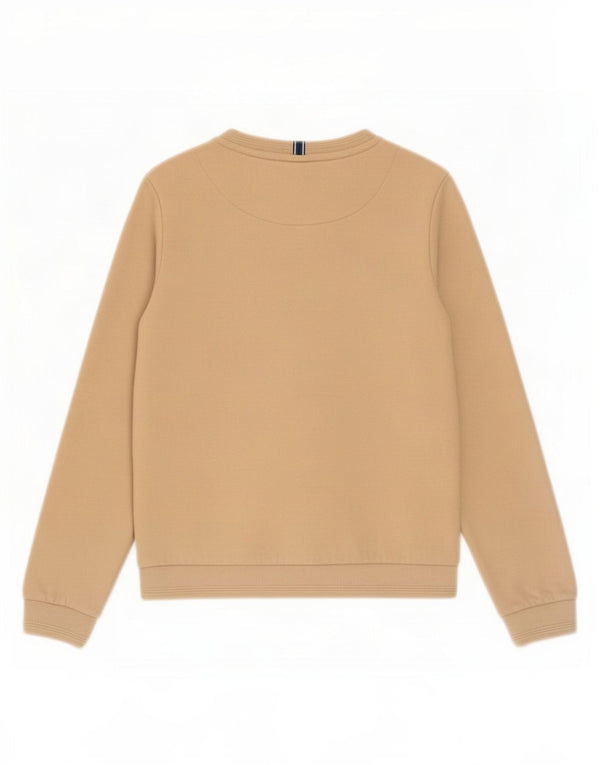 Ted Baker Boys Grafisk Sweatshirt Jumper 10-11 år Beige Bomuld