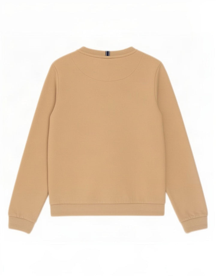 Ted Baker Boys Grafisk Sweatshirt Jumper 10-11 år Beige Bomuld