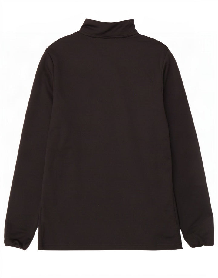 Nike herre Dri Fit træningsdragt topjakke lille sort polyester