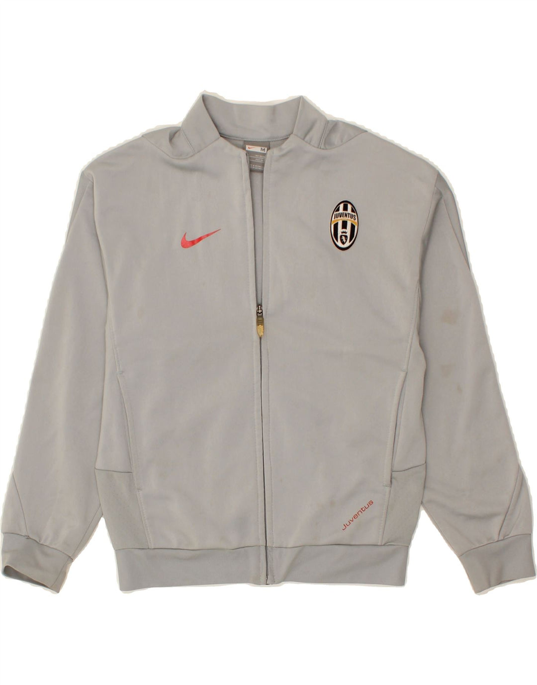 NIKE Boys Juventus Tracksuit Top Jacket 10-11 Years Medium Grey Polyester Vintage Nike and Second-Hand Nike from Messina Hembry 