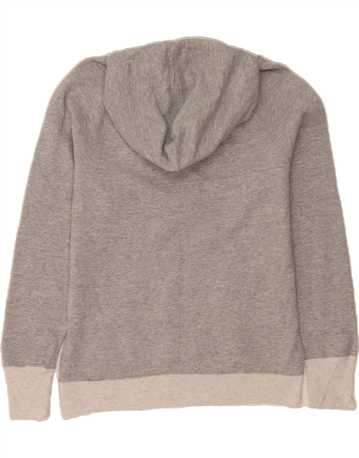 CHAMPION Mens Graphic Hoodie Jumper Small Grey Colourblock Polyester Vintage Champion and Second-Hand Champion from Messina Hembry 