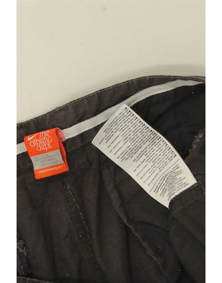 Nike Herre Cargo Shorts W34 Large Grå
