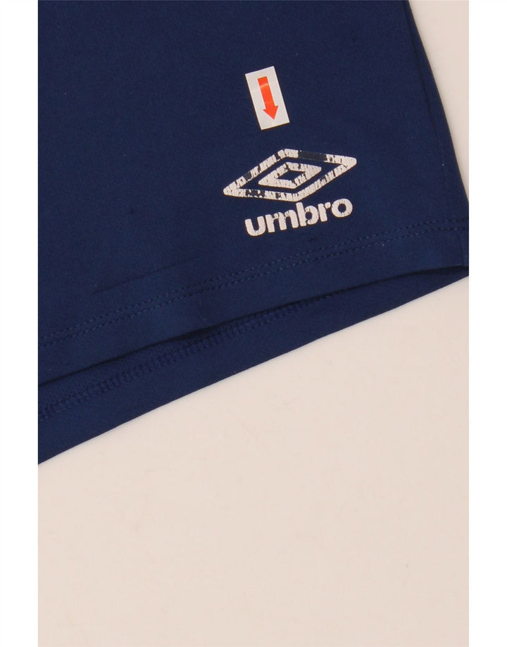 Umbro Boys Sports Shorts 11-12 År Navy Blue Polyester