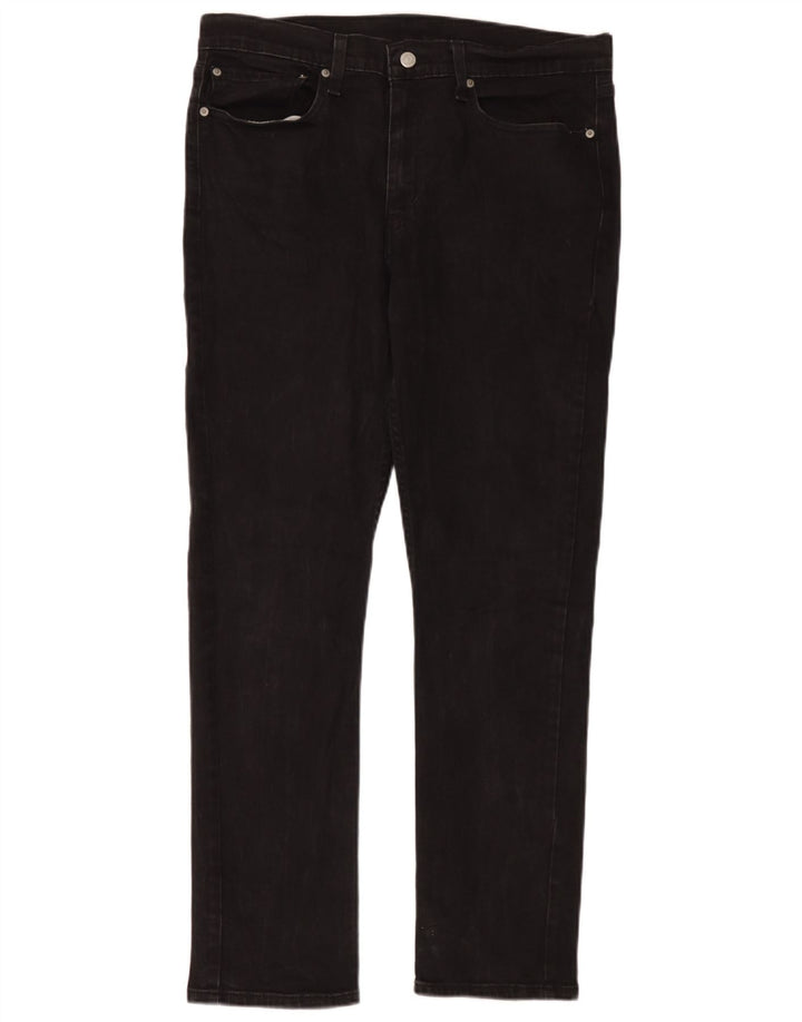 Levi's Herre 511 Slim Jeans W36 L32 Sort Bomuld