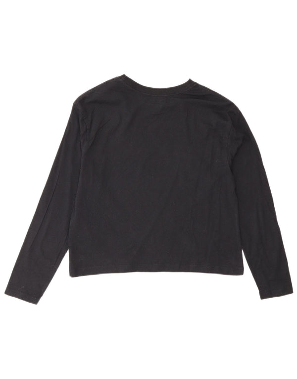 Levi's Girls Grafisk Top Langærmet 11-12 År Sort Bomuld