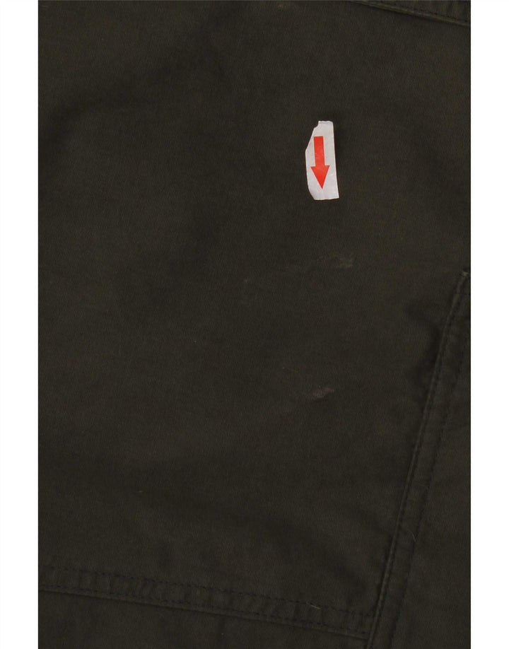 Woolrich Herre Utility Jacket UK 40 Large Green Cotton