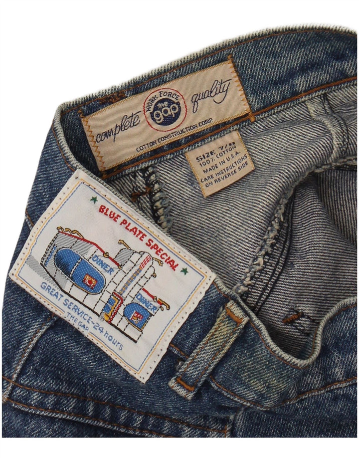 Gap Girls Denimnederdel 7-8 år W24 Blå Bomuld